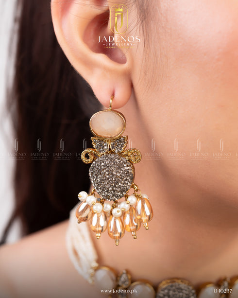 Designer's Crafted Jashan e Ishq Choker Set with Tika